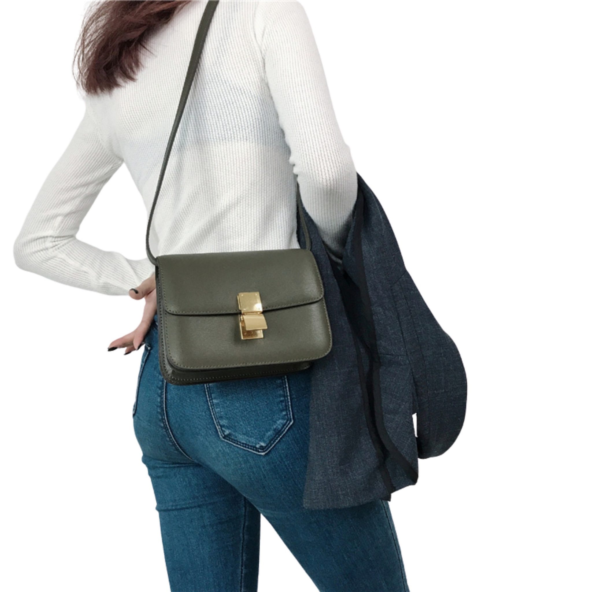 Square Bag V2 Design Leather Handbag - Special Gift Shop