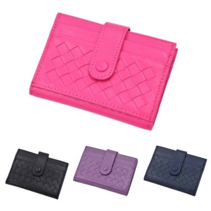 card holder with buckle